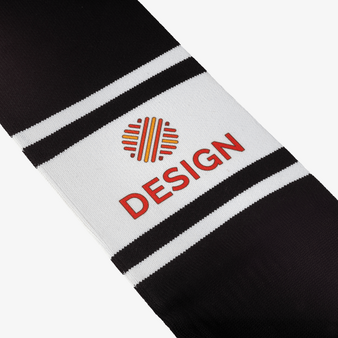 Tube-Stutzen, 4/0-farbig bedruckt, Detail Druck