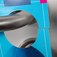 Türanhänger, farbig bedruckt, hängend, Tür Motiv