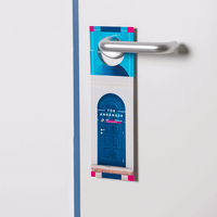 Türanhänger, farbig bedruckt, hängend, Tür Motiv