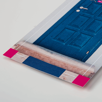 Türanhänger, farbig bedruckt, liegend, Tür Motiv