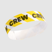 Tyvek®-Kontroll- und Einlassbänder, 1/0-farbig (schwarz) bedruckt