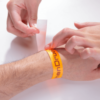 Tyvek® Kontroll- und Einlassbänder 1/0-farbig (schwarz) bedruckt