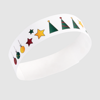 Tyvek®-Kontroll- und Einlassbänder, 4/0-farbig bedruckt, Standardmotiv: Weihnachten