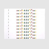 Tyvek®-Kontroll- und Einlassbänder, 4/0-farbig bedruckt, Standardmotiv: Weihnachten