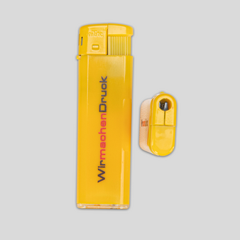 unilite®-Elektro-Feuerzeug, 4/0-farbig einseitig bedruckt