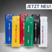 unilite®-Elektro-Feuerzeug, 4/0-farbig einseitig bedruckt