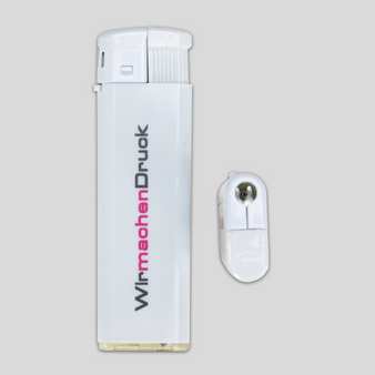 unilite®-Elektro-Feuerzeug, 4/0-farbig einseitig bedruckt