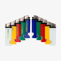 Feuerzeug, farbig bedruckt, verschiedene Farben