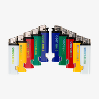 Feuerzeug, farbig bedruckt, verschiedene Farben