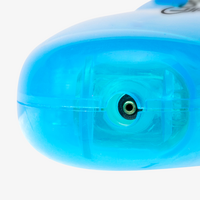 Stabfeuerzeug, farbig bedruckt, details, Boden