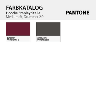 Unisex-Hoodie medium fit, Drummer 2.0 - Stanley/Stella, Farbauswahl