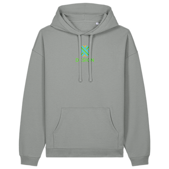 Unisex-Hoodie oversized, Slammer 2.0 - Stanley/Stella, mit zwei Druck- oder Stickpositionen