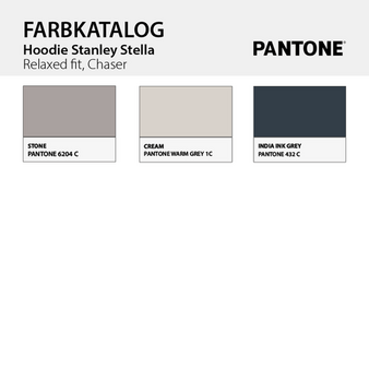 Unisex-Hoodie relaxed fit, Chaser - Stanley/Stella, Farbauswahl