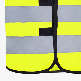 Unisex-Signalweste, einseitig bedruckt, Details vorne
