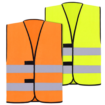 Unisex-Signalweste, einseitig bedruckt