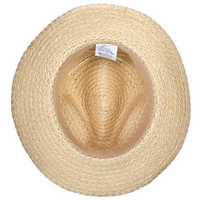 Unisex-Strohhut aus Kunstfasern, ohne Werbeanbringung