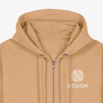 Unisex-Sweatjacke, Cultivator 2.0 - Stanley/Stella, Detail Kragen