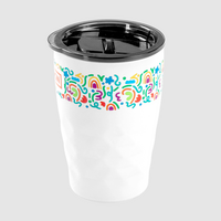 Vakuumisolierter Becher aus Edelstahl und Kupfer bedruckt