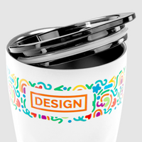 Vakuumisolierter Becher aus Edelstahl und Kupfer bedruckt