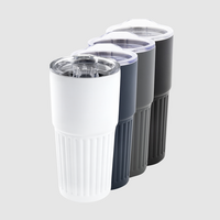 Vakuumisolierter XL-Edelstahlbecher unbedruckt