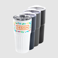 Vakuumisolierter XL-Edelstahlbecher bedruckt