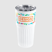 Vakuumisolierter XL-Edelstahlbecher bedruckt