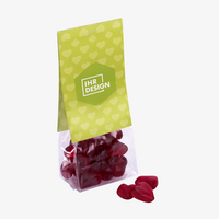 Fruchtgummis, farbig bedruckt, Herz