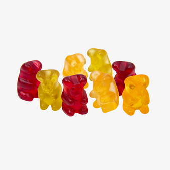 Vegane smart Gummibärchen 10g Tütchen, neutrales Muster Bärchen