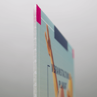 Plakat rechteckig, farbig bedruckt, stehend