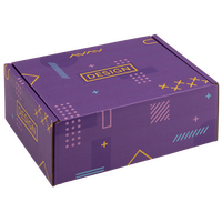 Versand-Klappdeckelkarton (28,2 x 21,3 x 10,9 cm), 4/0-farbig bedruckt