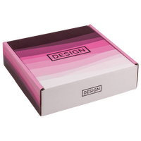 Versand-Klappdeckelkarton (30,7 x 28,9 x 8,3 cm), 4/0-farbig bedruckt