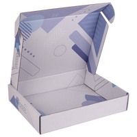 Versand-Klappdeckelkarton (40,6 x 31,5 x 8,2 cm), 4/4-farbig bedruckt