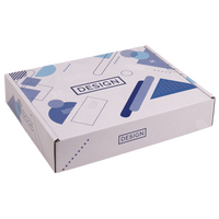 Versand-Klappdeckelkarton (40,6 x 31,5 x 8,2 cm), 4/4-farbig bedruckt