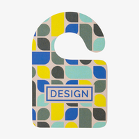 Visitenkarte Anhänger, 55 x 85 mm, 1-seitig, 4/0-farbig CMYK