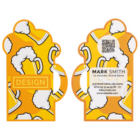 Visitenkarte Bier, 55 x 85 mm, 2-seitig, 4/4-farbig CMYK, Vorder- und Rückseite