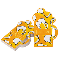 Visitenkarte Bier, 55 x 85 mm, 2-seitig, 4/4-farbig CMYK, beidseitig Vorderseite