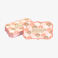 Visitenkarte Etikett, 85 x 55 mm, 1-seitig, 4/0-farbig CMYK Gestaltung