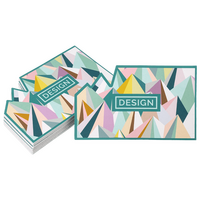 Visitenkarte Gebirge, 85 x 55 mm, 1-seitig, 4/0-farbig CMYK, einseitig Vorderseite