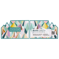 Visitenkarte Gebirge, 85 x 55 mm, 2-seitig, 4/4-farbig CMYK, Vorder- und Rückseite