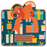 Visitenkarte Geschenk, 85 x 85 mm, 2-seitig, 4/4-farbig CMYK, beidseitig