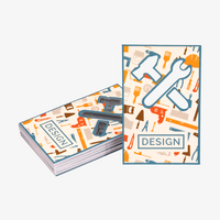 Visitenkarte Handwerk, 55 x 85 mm, 1-seitig, 4/0-farbig CMYK Gestaltung