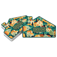 Visitenkarte Haus, 85 x 55 mm, 2-seitig, 4/4-farbig CMYK, beidseitig Vorderseite