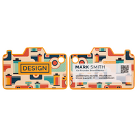  Visitenkarte Kamera, 85 x 55 mm, 2-seitig, 4/4-farbig CMYK, Vorder- und Rückseite