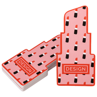 Visitenkarte Kosmetik, 55 x 85 mm, 2-seitig, 4/4-farbig CMYK, beidseitig Vorderseite