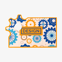 Visitenkarte Maschinen, 85 x 55 mm, 1-seitig, 4/0-farbig CMYK