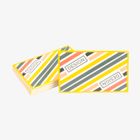 Visitenkarte Perforation, 85 x 55 mm, 2-seitig, 4/4-farbig CMYK Design