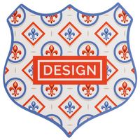 Visitenkarte Wappen, 85 x 85 mm, 1-seitig, 4/0-farbig CMYK, einseitig