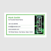 Visitenkarten quer 4/0 farbig 90 x 50 mm (einseitiger Druck), Munken Lynx