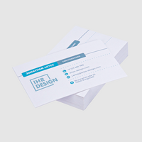 Visitenkarte, einseitig bedruckt, Motiv gestapelt