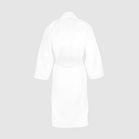 Waffel-Bademantel, hinten unbestickt